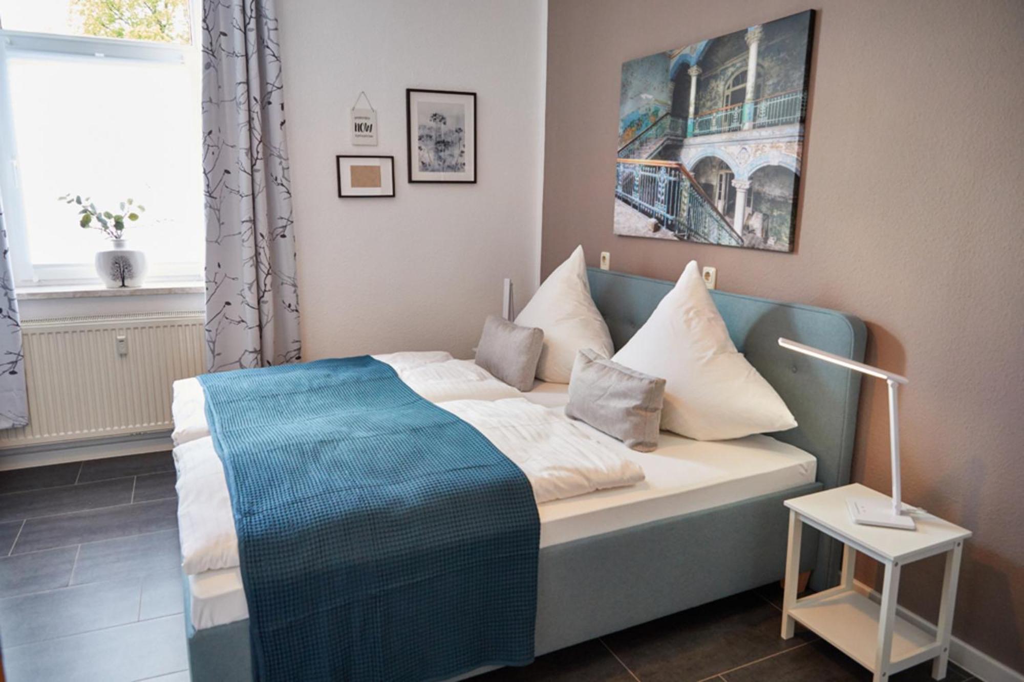 City-Apartment 1 Bernburg Bagian luar foto